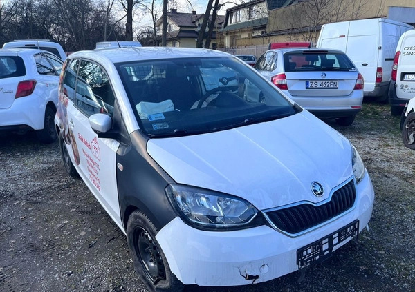 Skoda Citigo cena 9900 przebieg: 142000, rok produkcji 2018 z Warszawa małe 529